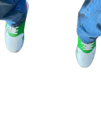 ruLife Sport Running Shoes - Lightweight Comfort Sneakers in Red, Yellow, Green - Eco-Friendly, Durable Design